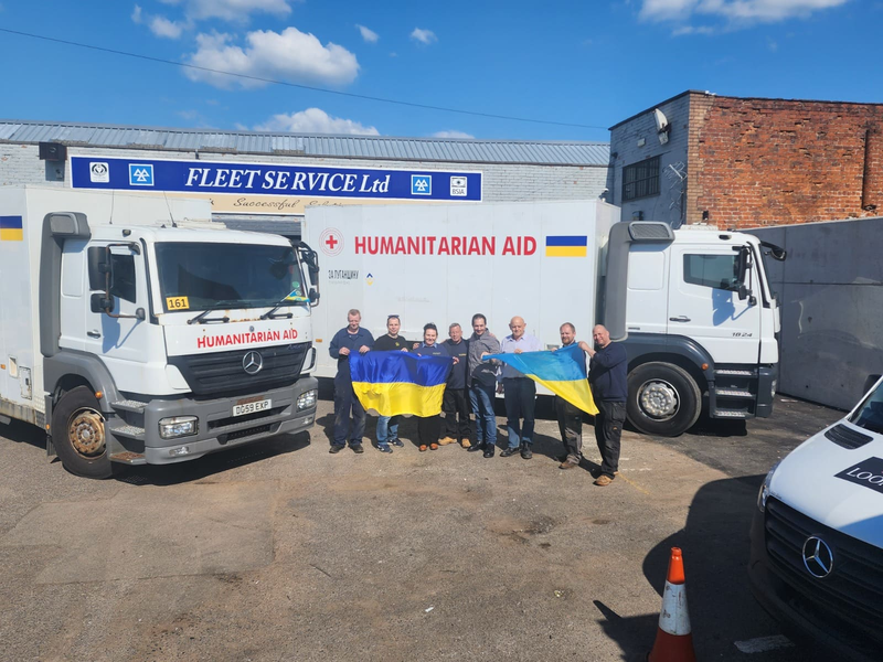 Sponsoring delivery of humanitarian aid